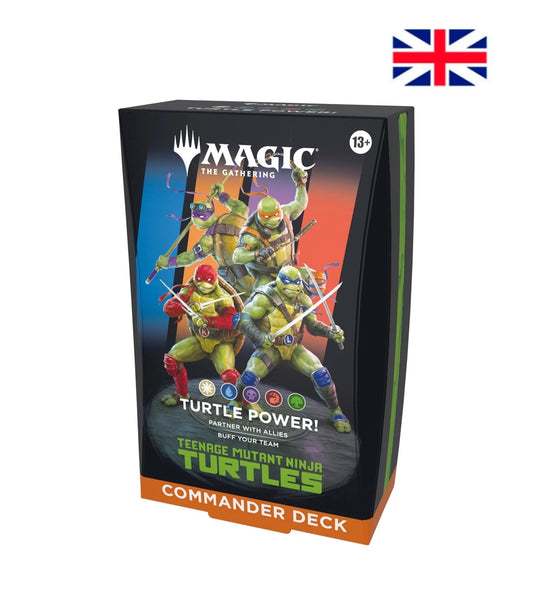 Commander Display Teenage Mutant Ninja Turtles Inglés - Magic The Gathering