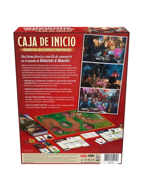 D&D Starter Set: Heroes of the Borderlands Español - Dungeons & Dragons