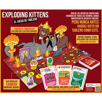 Exploding Kittens: el juego de tablero