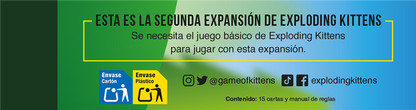 JUEGO DE MESA Streaking Kittens (EXPANSIÓN)