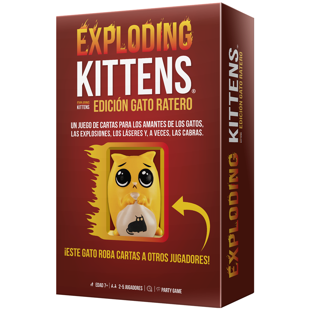 JUEGO DE MESA Exploding Kittens Ed. Gato Ratero