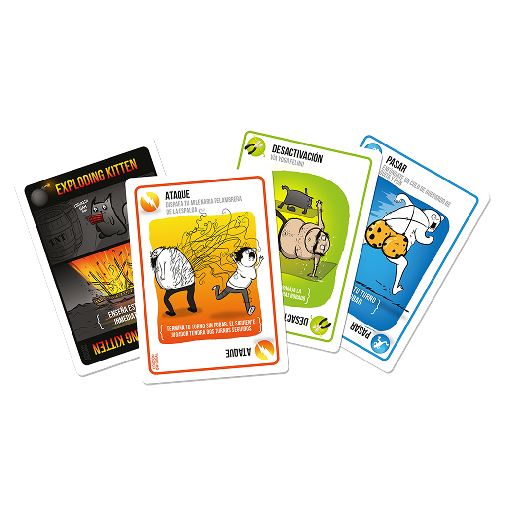 JUEGO DE MESA Exploding Kittens Ed. Gato Ratero