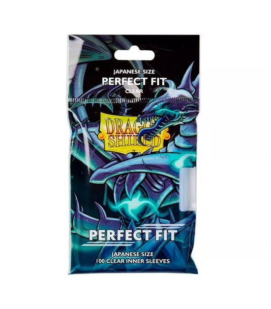 Fundas Small 59mm x 86mm Japanese Perfect Fit Transparente (100 fundas) Dragon Shield.