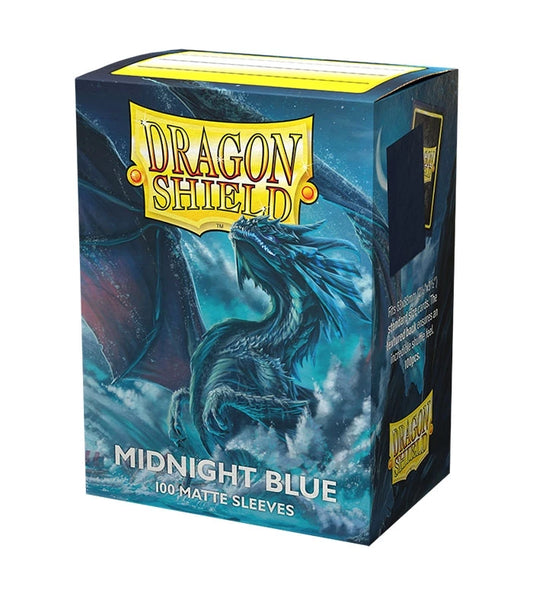 Fundas Standard Matte Midnight Blue Dragon & Shield