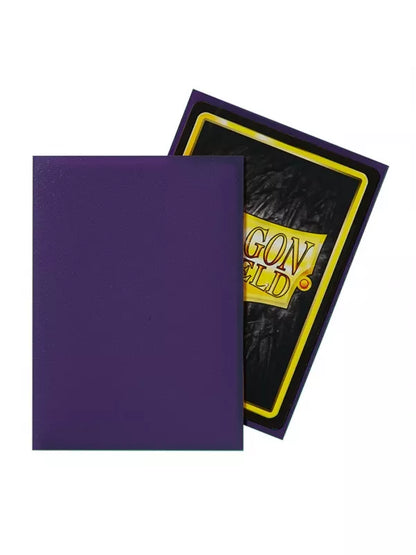 Fundas Standard Matte Morado (100 fundas) Dragon Shield.