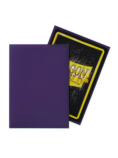 Fundas Standard Matte Morado (100 fundas) Dragon Shield.