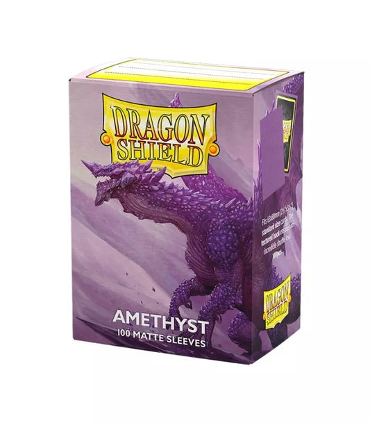 Fundas Standard Matte Morado Amethyst (100 unidades) - Dragon Shield