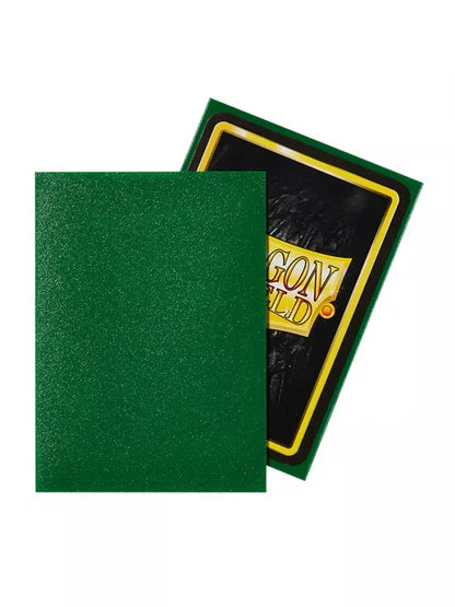 Fundas Standard Matte Verde Esmeralda (100 fundas) Dragon Shield.