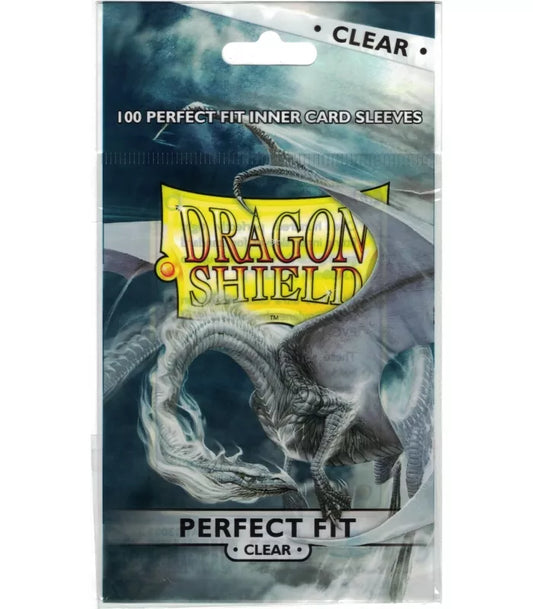 Fundas standard Perfect Fit Clear Transparente (100 fundas) Dragon Shield