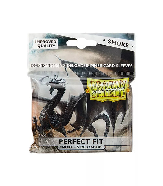 Fundas Standard Perfect Fit Sideload Smoke (100 fundas) Dragon Shield.