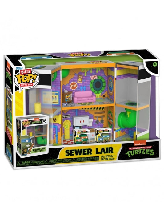 Funko Bitty Boxes Sewer Lair - Tortugas Ninja