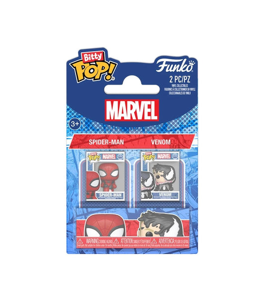 Funko Bitty POP! 2-Pack Spider-Man and Venom - Marvel
