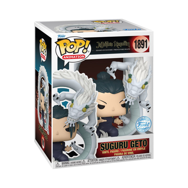 Funko Pop! Animation Jujutsu Kaisen Figura de Vinilo Suguru Geto Edición Especial
