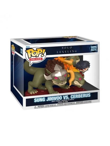 Funko POP! Deluxe Sung Jinwoo vs. Cerberus - Solo Leveling