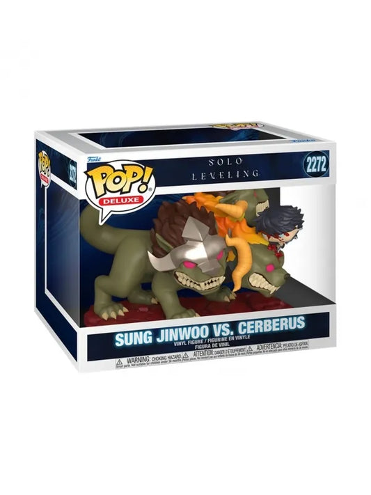 Funko POP! Deluxe Sung Jinwoo vs. Cerberus - Solo Leveling