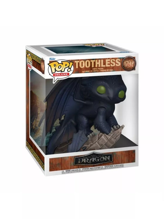 Funko POP! Deluxe Toothless - Cómo Entrenar a Tu Dragón