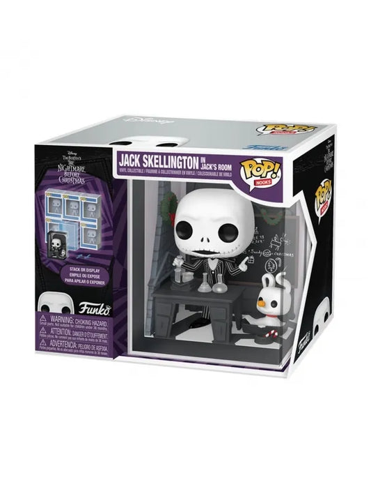 Funko POP! Nooks Jack Skellington in Jack’s Room - Pesadilla antes de Navidad
