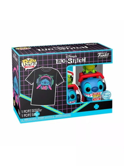 Funko POP & Tee Gamer stitch with frog  - Lilo & Stitch
