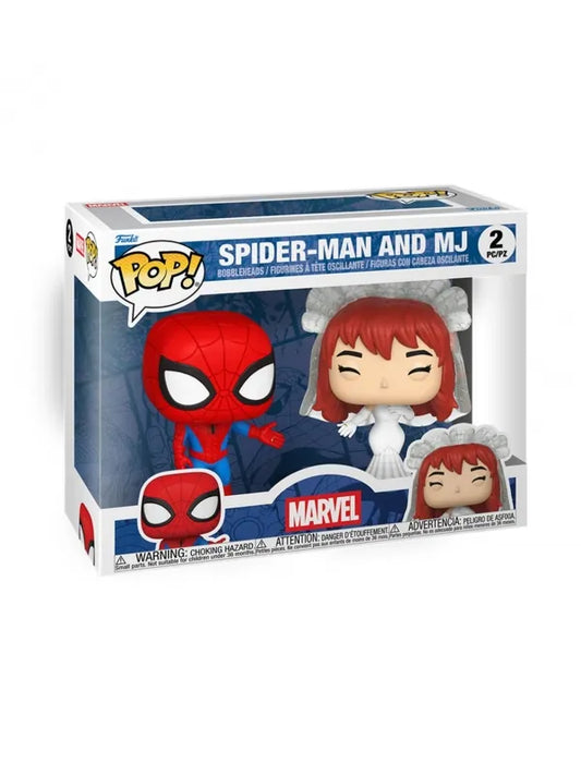 Funko POP! Vinyl 2-PACK Spider-Man and MJ - Marvel