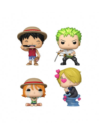 Funko POP! Vinyl 4-Pack Exc Promo Refresh - One Piece