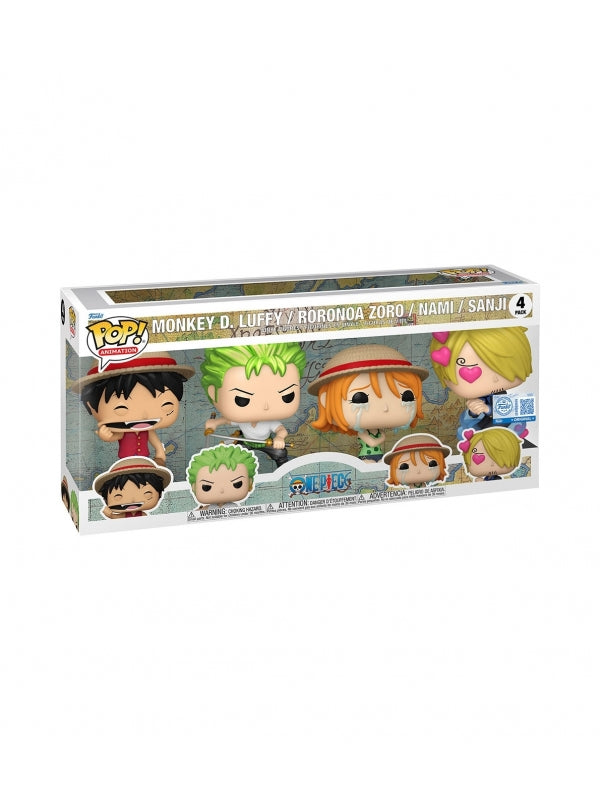 Funko POP! Vinyl 4-Pack Exc Promo Refresh - One Piece