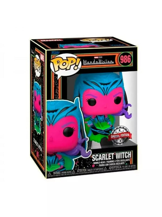 Funko Pop! Vinyl Bruja Escarlata (BLKLT) - Marvel