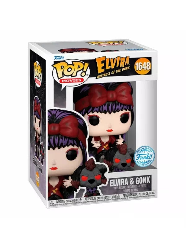 Funko POP! Vinyl Elvira & Gonk (MNLT) (Exc) - Elvira