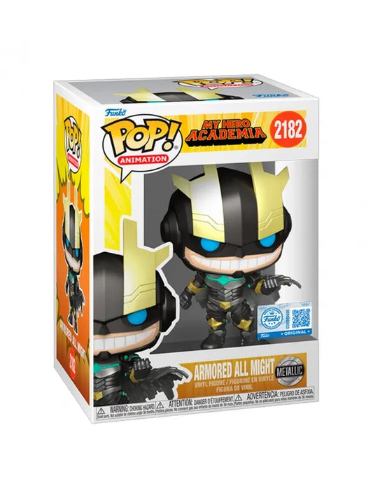 Funko POP! Vinyl (Exc) Armored All Might (Metallic) - My Hero Academia