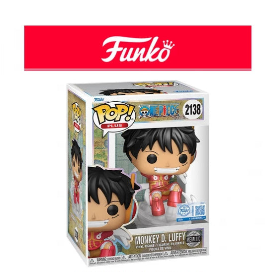 Funko POP! Vinyl (Exc) Monkey D. Luffy (Egghead Arc) (Metallic) - One Piece