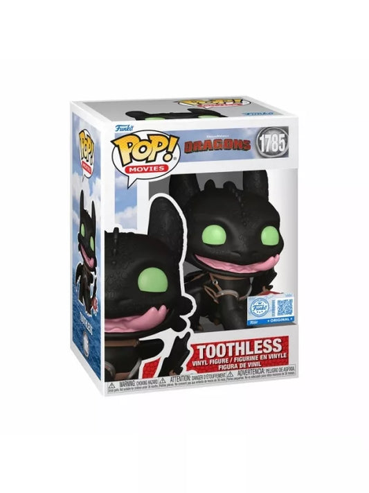 Funko POP! Vinyl (Exc) Toothless (with tongue) - Cómo Entrenar a Tu Dragón