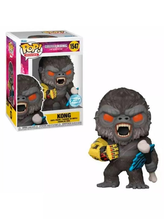 Funko POP! Vinyl GxK- Kong w/Battle Pose (Exc) - Godzilla Vs Kong