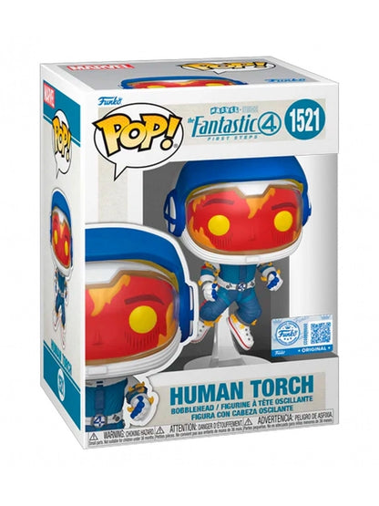 Funko POP! Vinyl Human Torch with suit Los 4 Fantásticos - Marvel