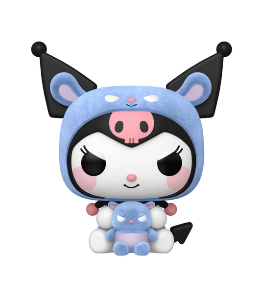 Funko POP! Vinyl Kuromi As Baku - Sanrio (FLOCKED)