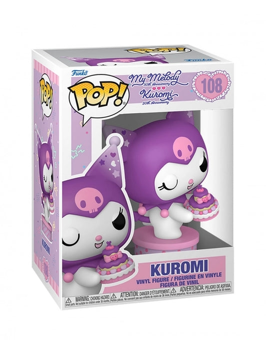 Funko POP! Vinyl Kuromi (with cake) 20th Anniversary - Sanrio