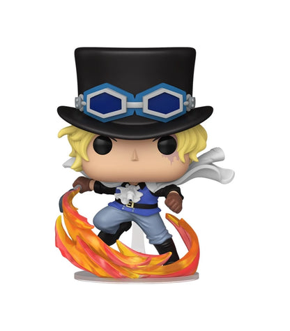 Funko POP! Vinyl Sabo Attacking with Pipe - One Piece