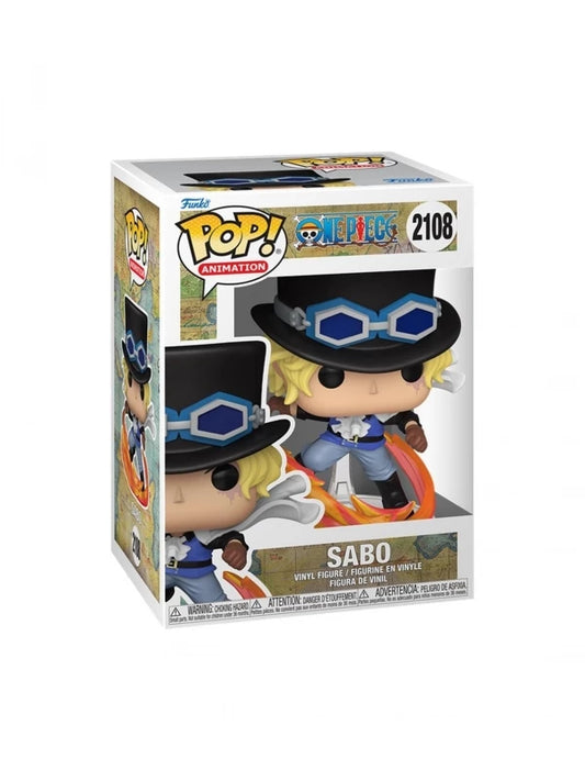 Funko POP! Vinyl Sabo Attacking with Pipe - One Piece