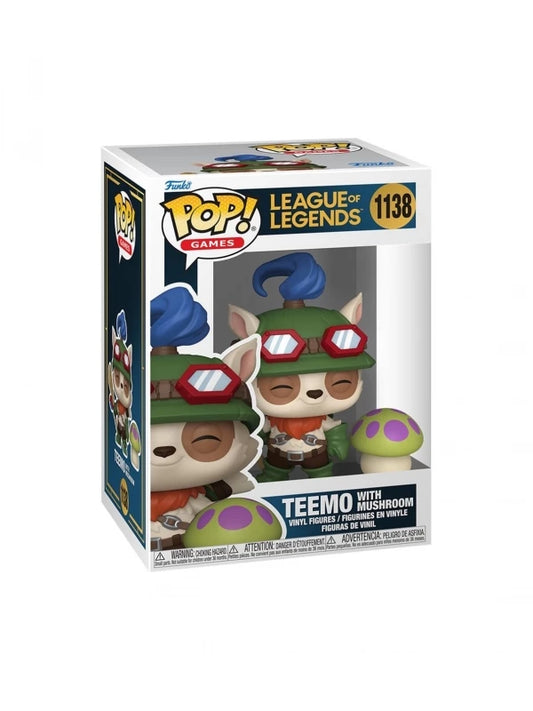Funko POP! Vinyl Teemo With Mushroom - League of Legends