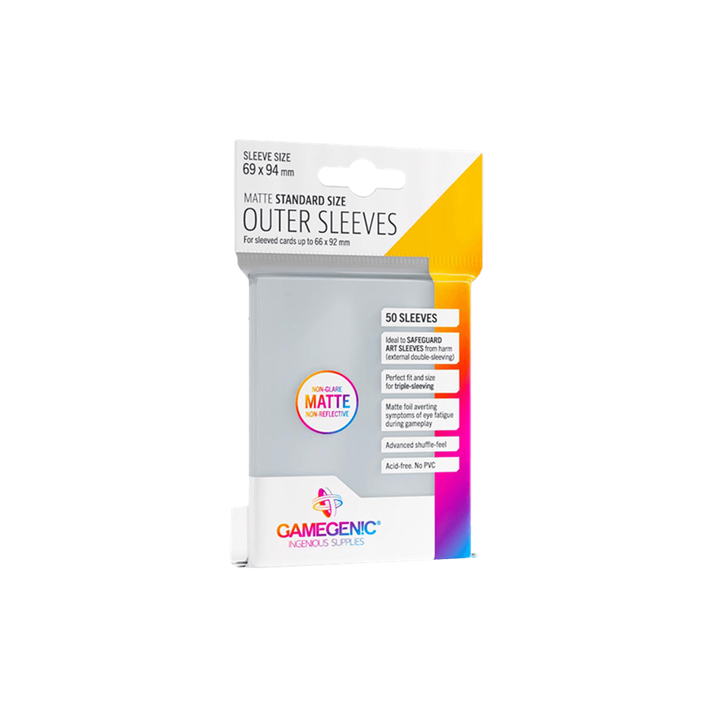 Outer Sleeves Matte Standard Size - Gamegenic