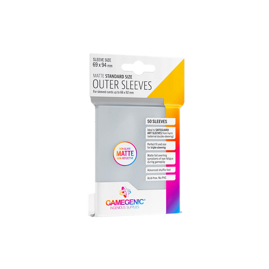 Outer Sleeves Matte Standard Size - Gamegenic