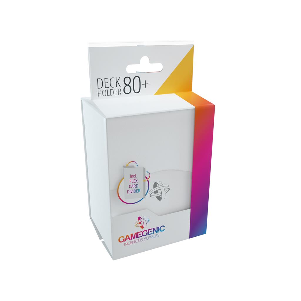 Deck Holder 80+ White - Gamegenic