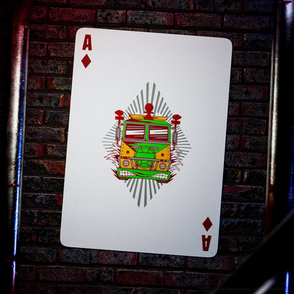 Tortugas Ninja Baraja de cartas