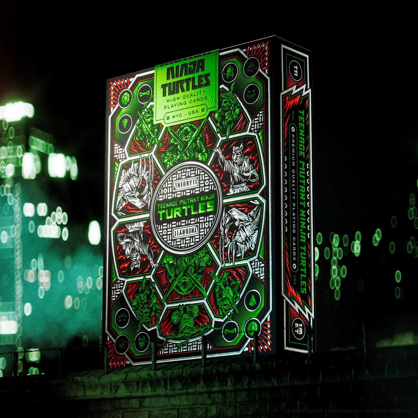 Tortugas Ninja Baraja de cartas