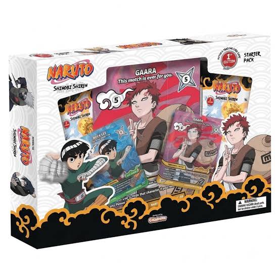Starter Pack Gaara vs Rock Lee - Inglés (NARUTO MYTHOS)