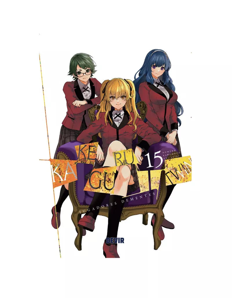 KAKEGURUI TWIN: JUGADORES DEMENTES 15 - DEVIR