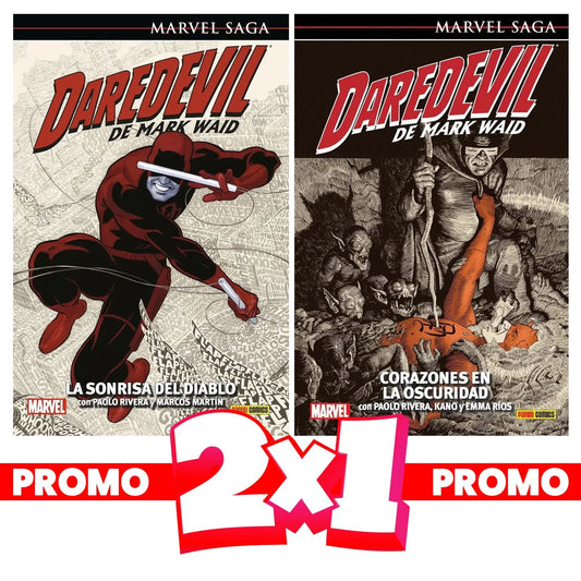 Pack Marvel Saga. Daredevil de Mark Waid 1 y 2 - PANINI CÓMICS