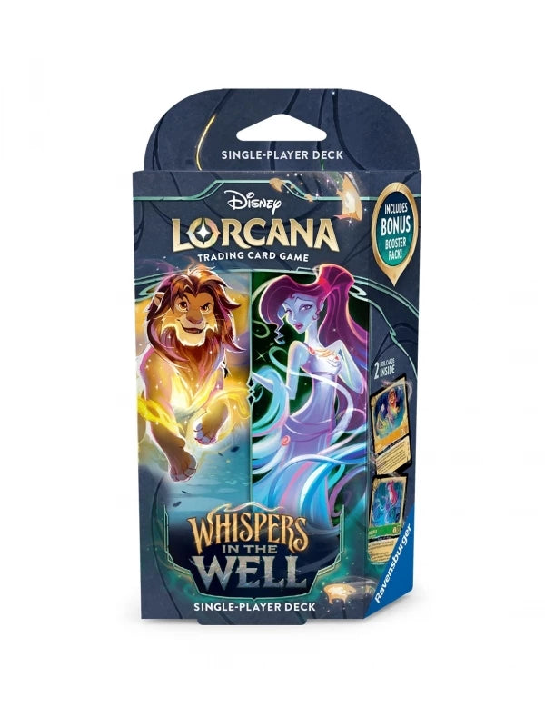Mazos de inicio Whispers in the Well Inglés - Disney Lorcana TCG
