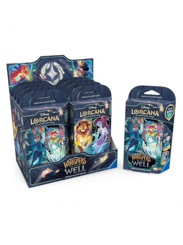 Mazos de inicio Whispers in the Well Inglés - Disney Lorcana TCG