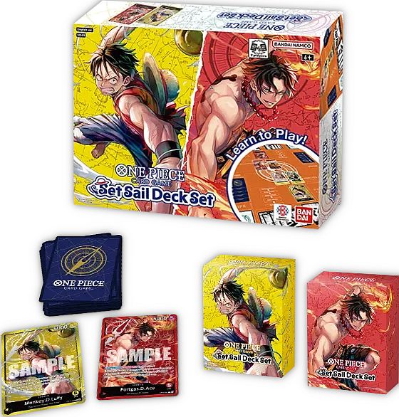 Deck Set SD-01 Inglés - One Piece Card Game TCG