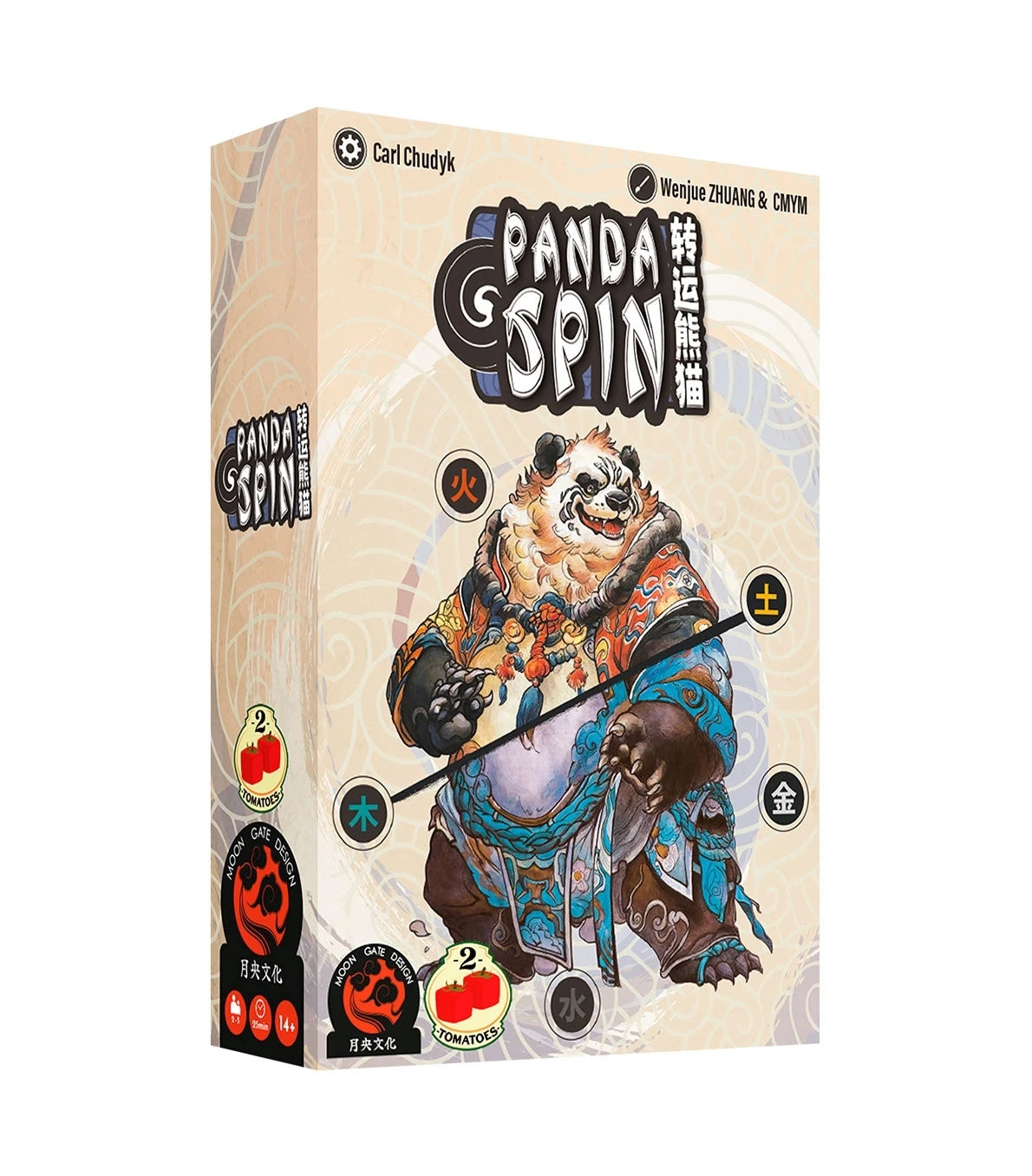 JUEGO DE MESA Panda Spin Juego de mesa en Español - 2Tomatoes Games