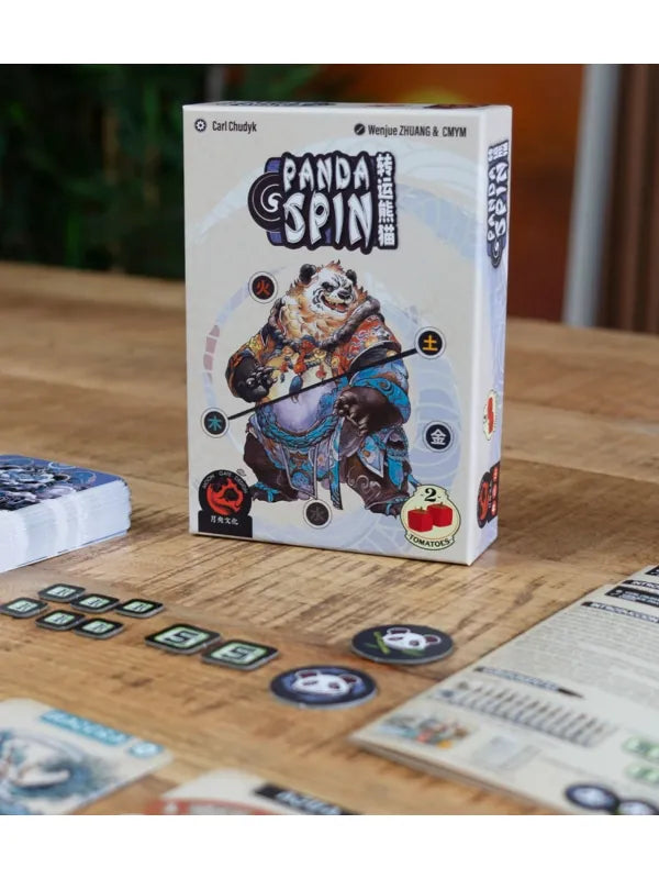 JUEGO DE MESA Panda Spin Juego de mesa en Español - 2Tomatoes Games
